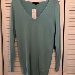 BCBG lightweight v- neck sweater